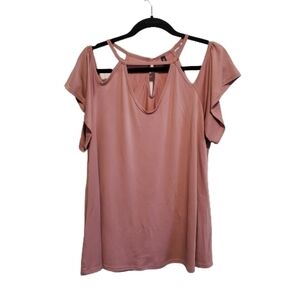 Vision USA Cold Shoulder Top XL!